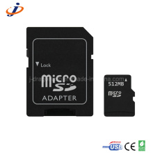 Carte micro SD 512 Mo avec adaptateur